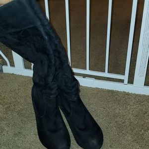 Black boots